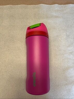 Owala Pink Stainless Steel Travel Bottle with Flip Lid
